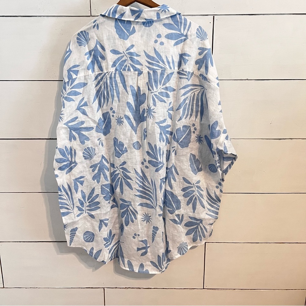 L*Space Rio Tunic Shirt in Hibiscus Bloom. Size XLarge. New With Tags. - Picture 4 of 14